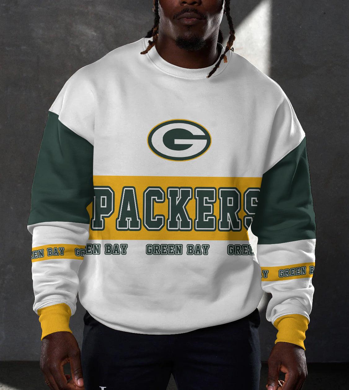 Green Bay Packers 3D Limited Edition Crew Neck sweatshirt