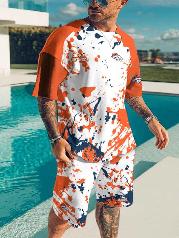 Denver Broncos Limited Edition Top And Shorts Two-Piece Suits