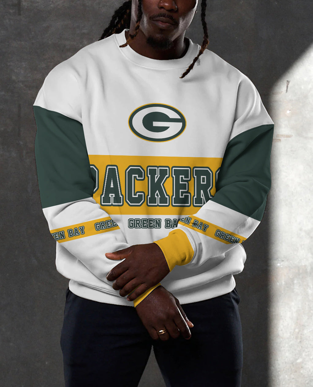 Green Bay Packers 3D Limited Edition Crew Neck sweatshirt