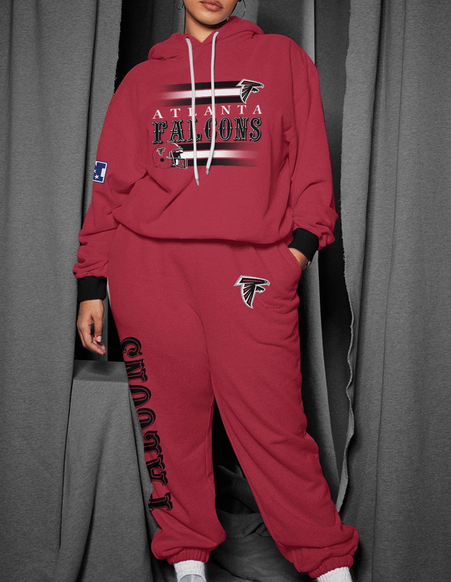 Atlanta Falcons 3D Printed Pullover Hoodie And Sweatpant 2pcs Tracksuits