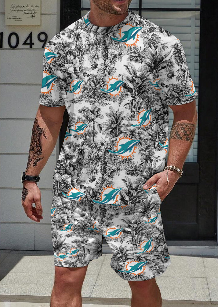 Miami Dolphins Limited Edition Top And Shorts Two-Piece Suits