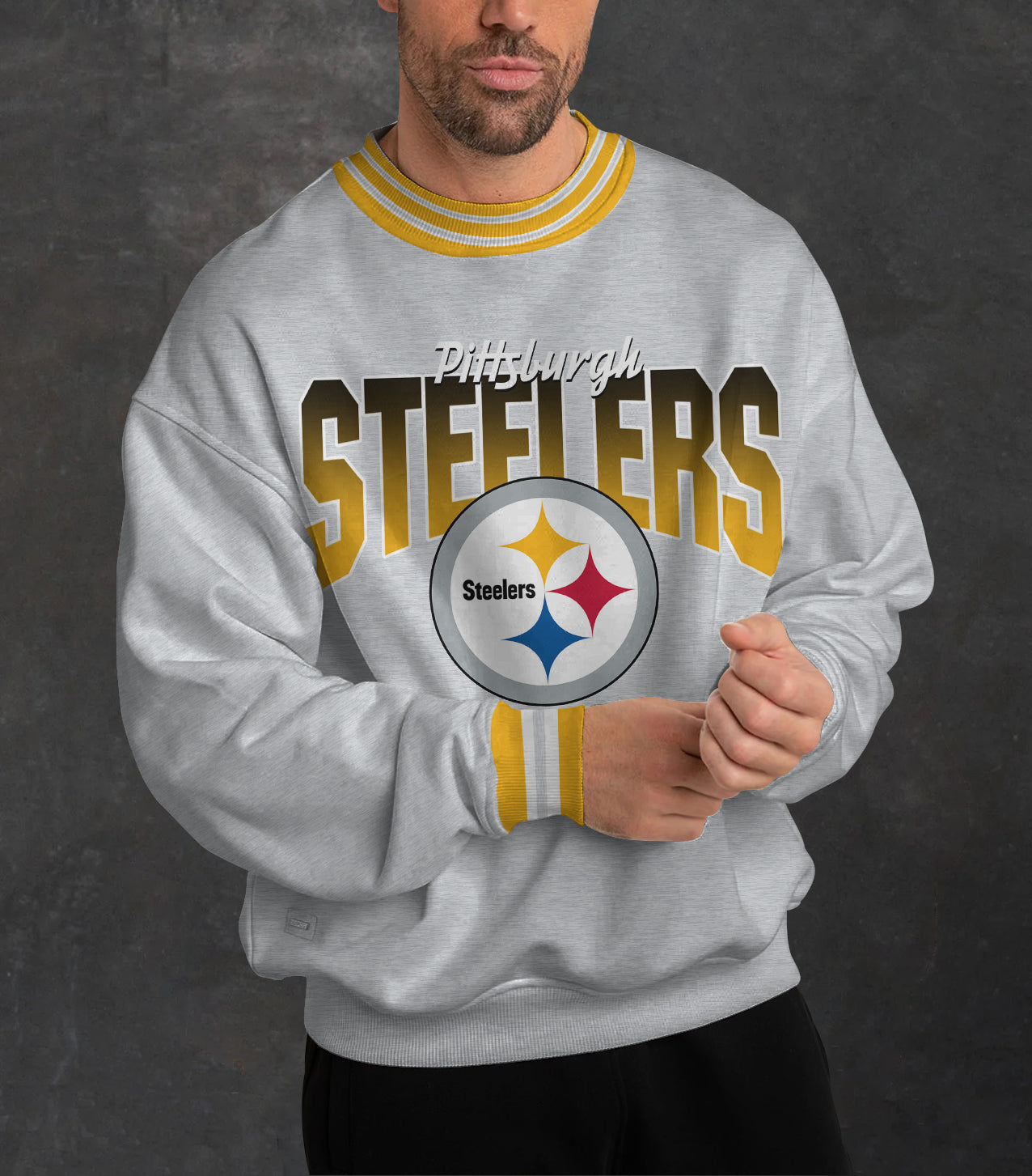 Pittsburgh Steelers 3D Limited Edition Crew Neck sweatshirt