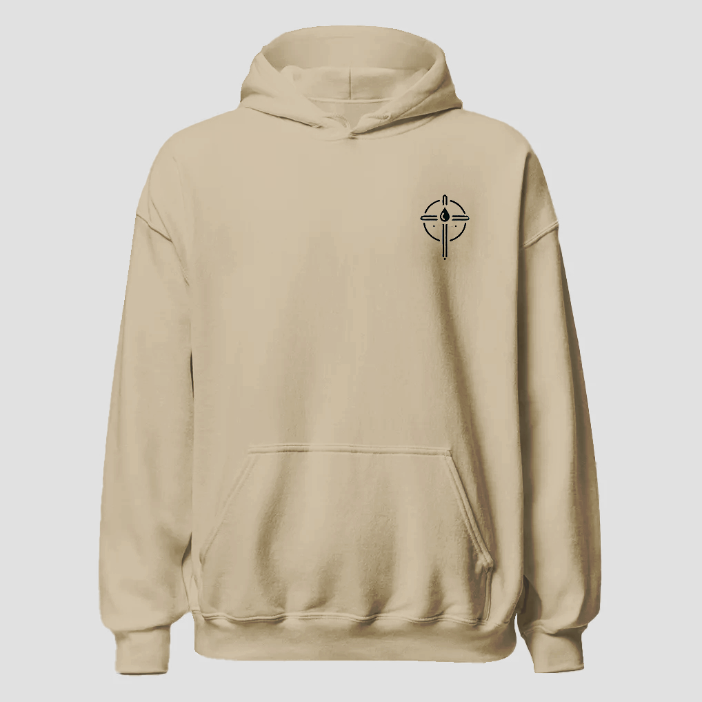 Child Of God Psalm 23 Printed Men's Hoodie