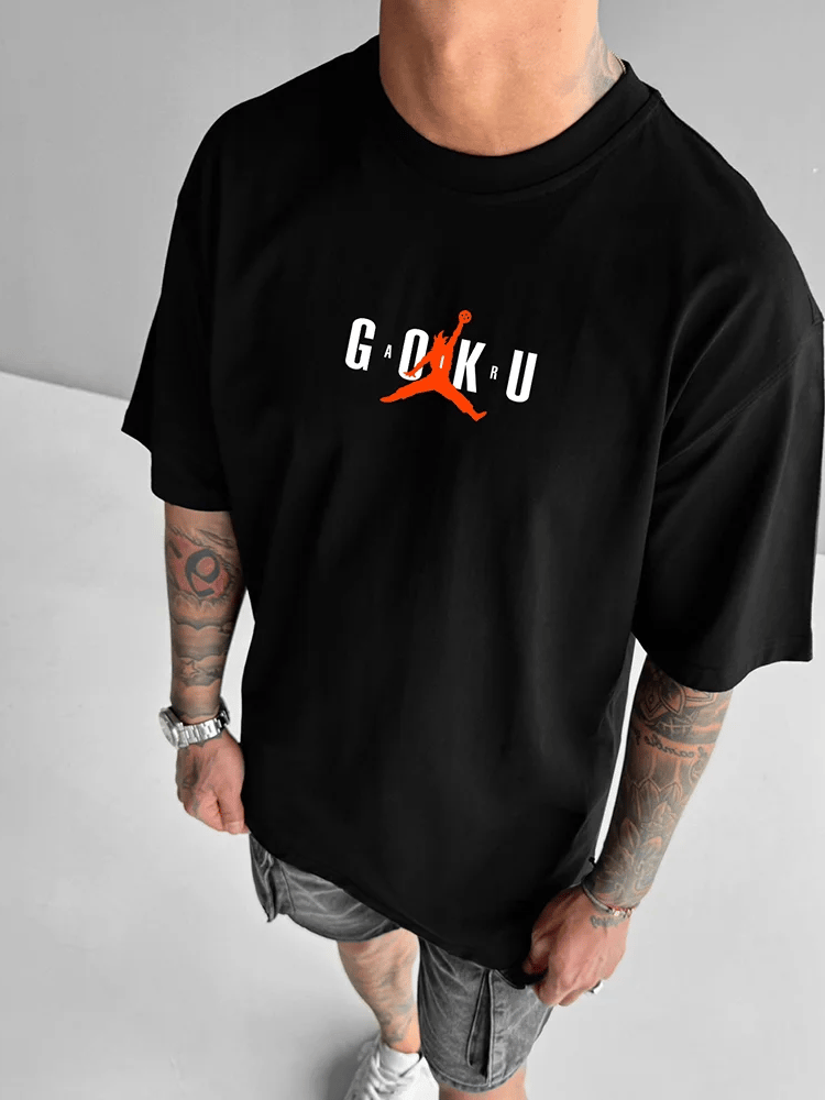 contrasting T-shirt