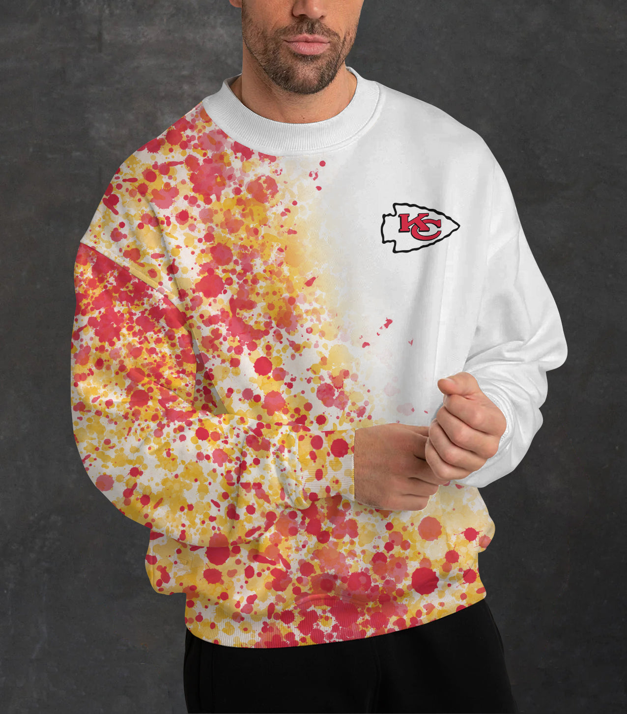 Kansas City Chiefs 3D Limited Edition Crew Neck sweatshirt
