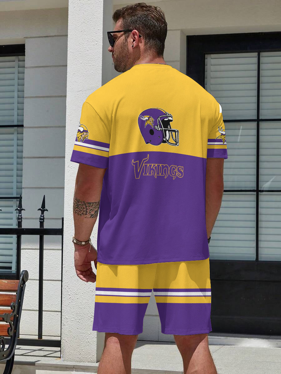 Minnesota Vikings Limited Edition Top And Shorts Two-Piece Suits