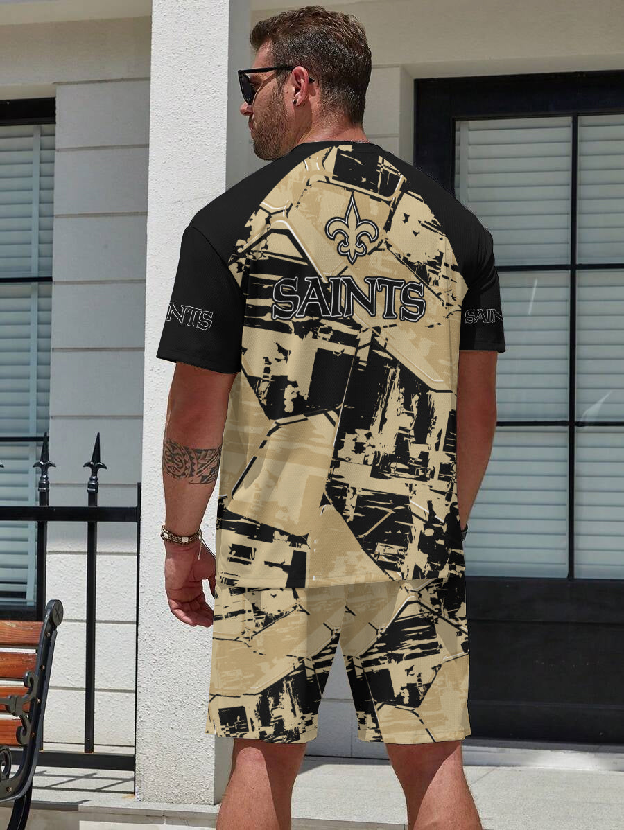 New Orleans Saints Limited Edition Top And Shorts Two-Piece Suits