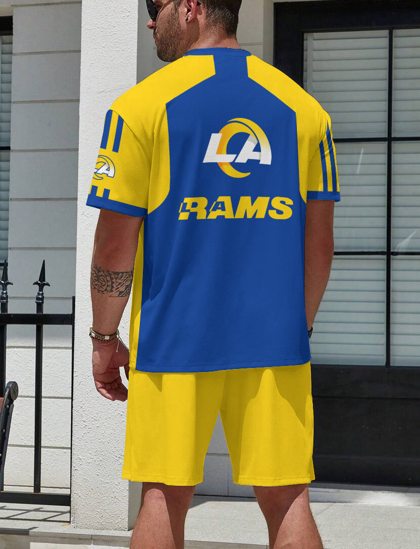 Los Angeles Rams Limited Edition Top And Shorts Two-Piece Suits