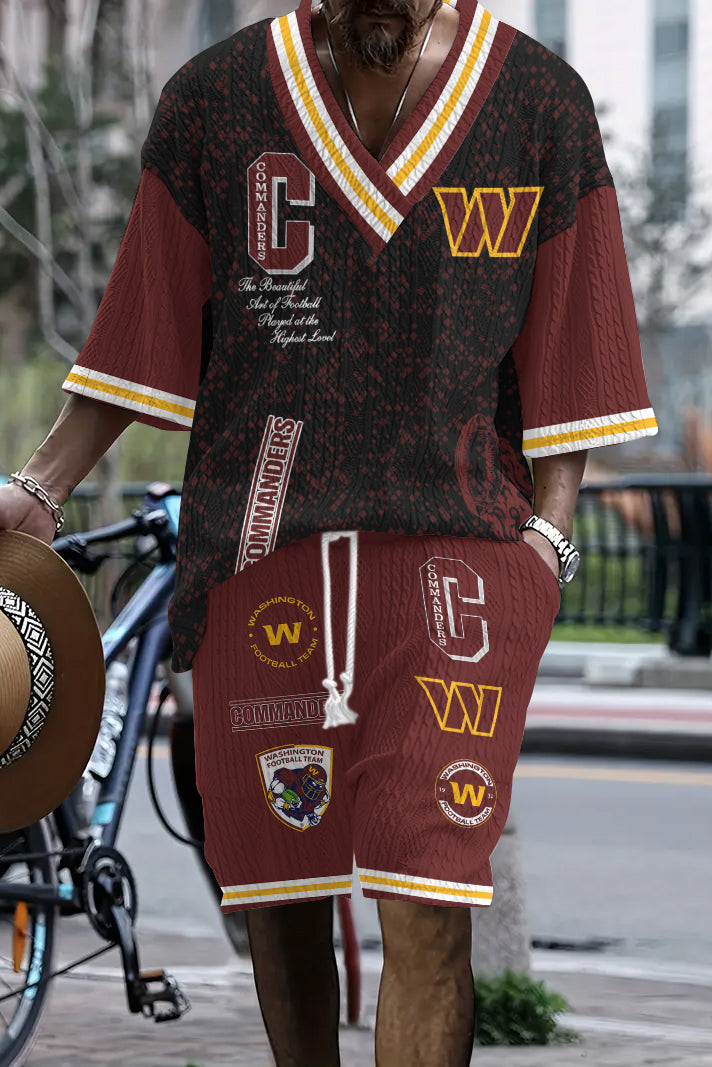 Washington Commanders Limited Edition Top And Shorts Two-Piece Suits