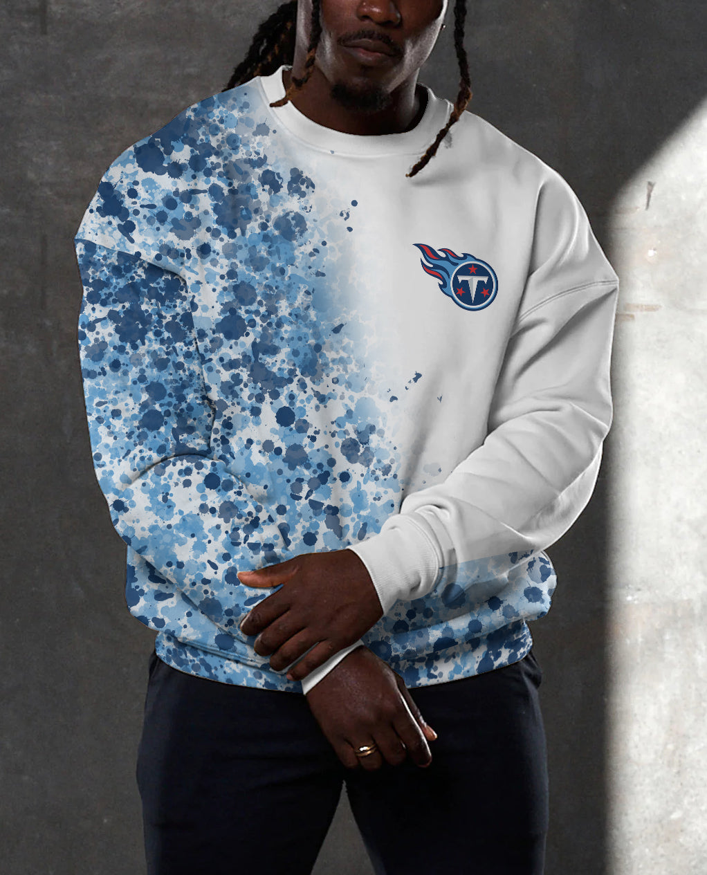Tennessee Titans 3D Limited Edition Crew Neck sweatshirt