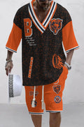 Chicago BearsLimited Edition Top And Shorts Two-Piece Suits