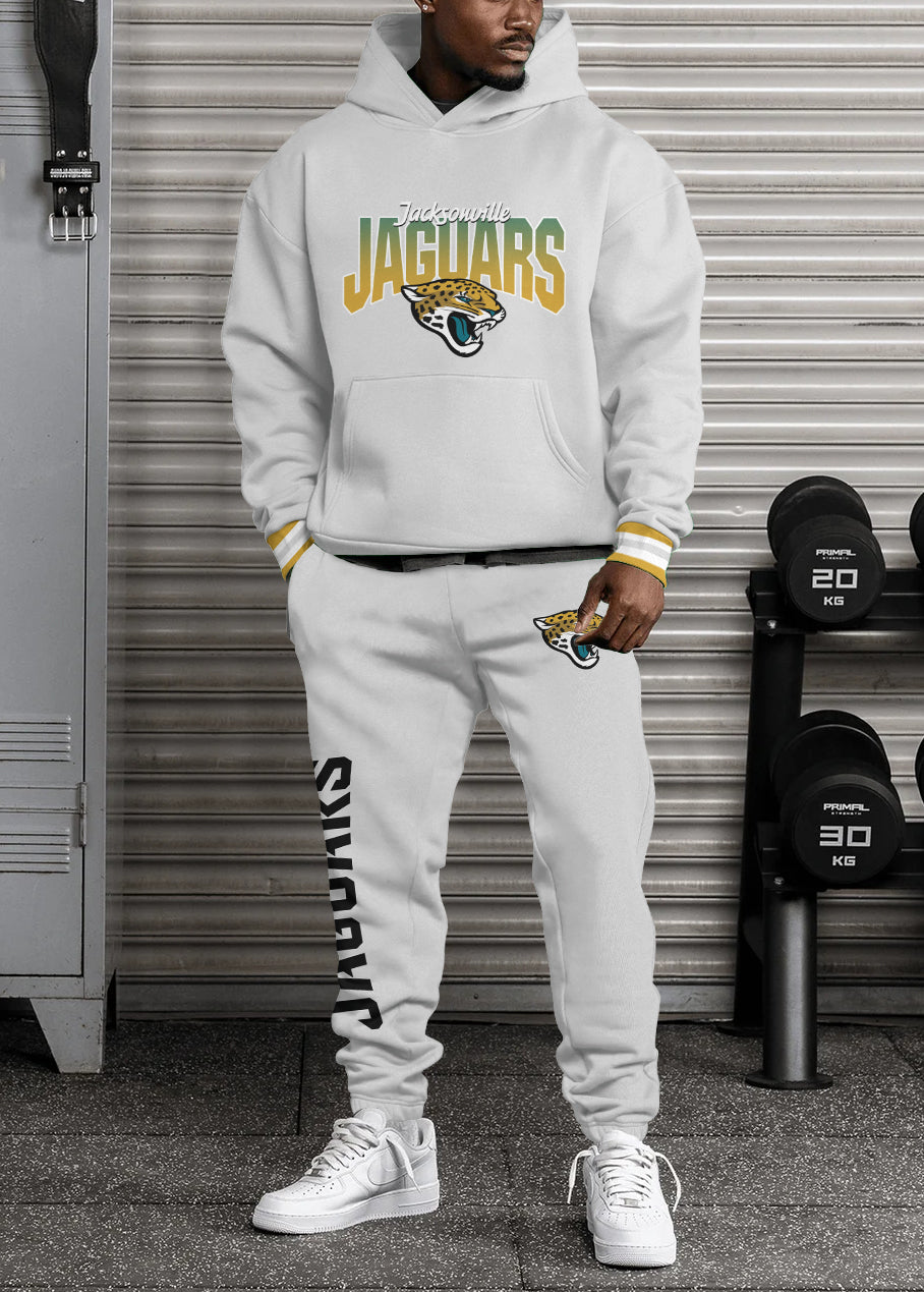 Jacksonville Jaguars 3D Printed Pullover Hoodie And Sweatpant 2pcs Tracksuits