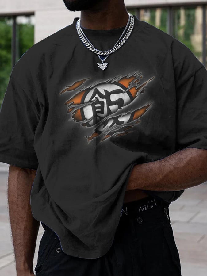Men's  Casual Crew Neck T-Shirt