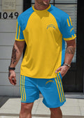 Los Angeles Chargers Limited Edition Top And Shorts Two-Piece Suits