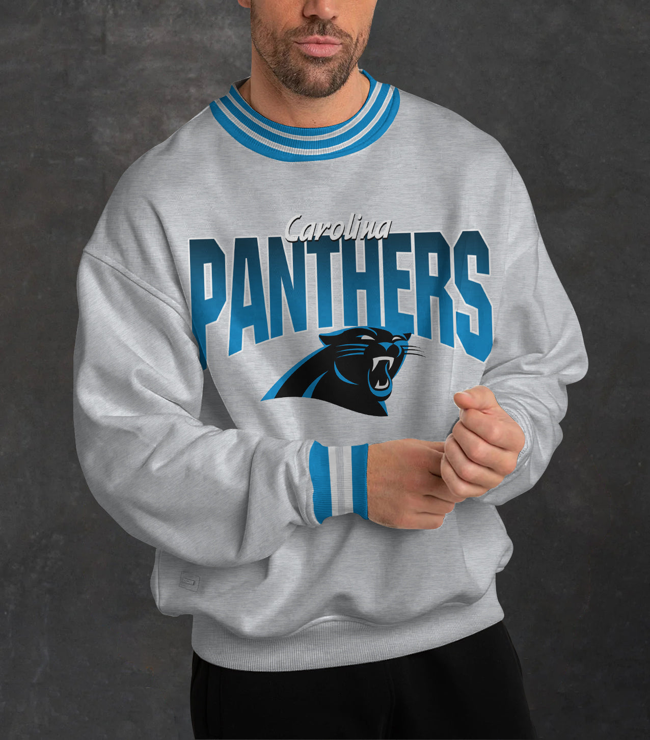 Carolina Panthers 3D Limited Edition Crew Neck sweatshirt