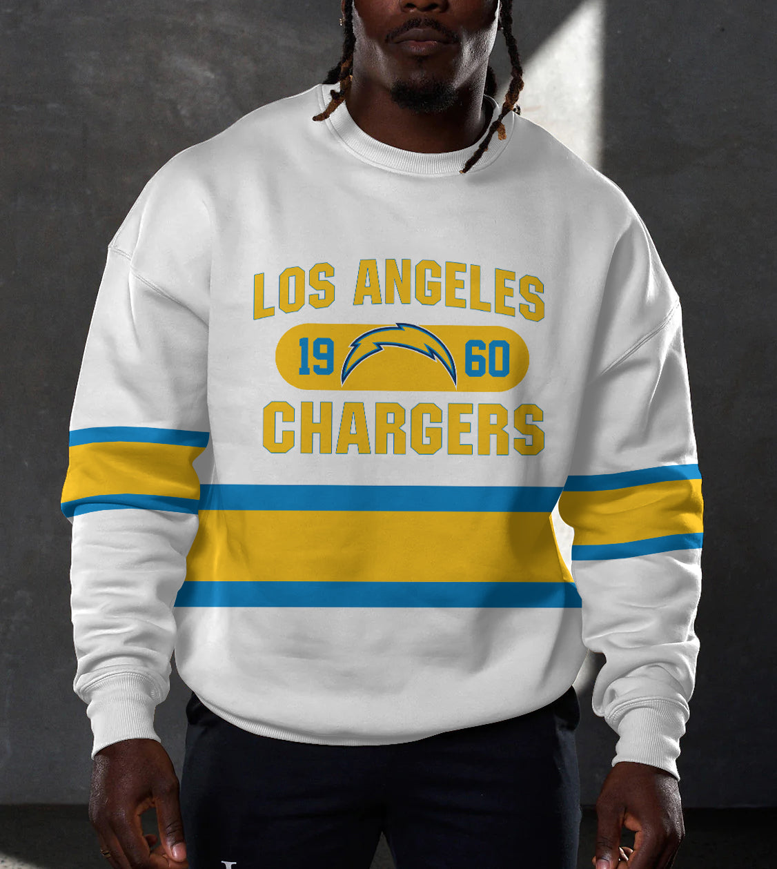 Los Angeles Chargers 3D Limited Edition Crew Neck sweatshirt