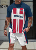 New England Patriots  Limited Edition Top And Shorts Two-Piece Suits
