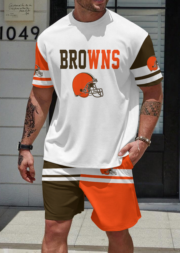 Cleveland Browns  Limited Edition Top And Shorts Two-Piece Suits