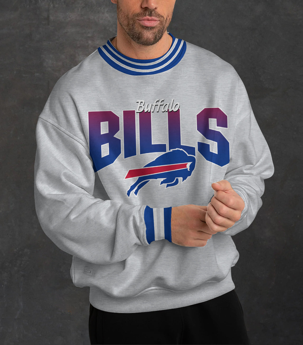 Buffalo Bills 3D Limited Edition Crew Neck sweatshirt
