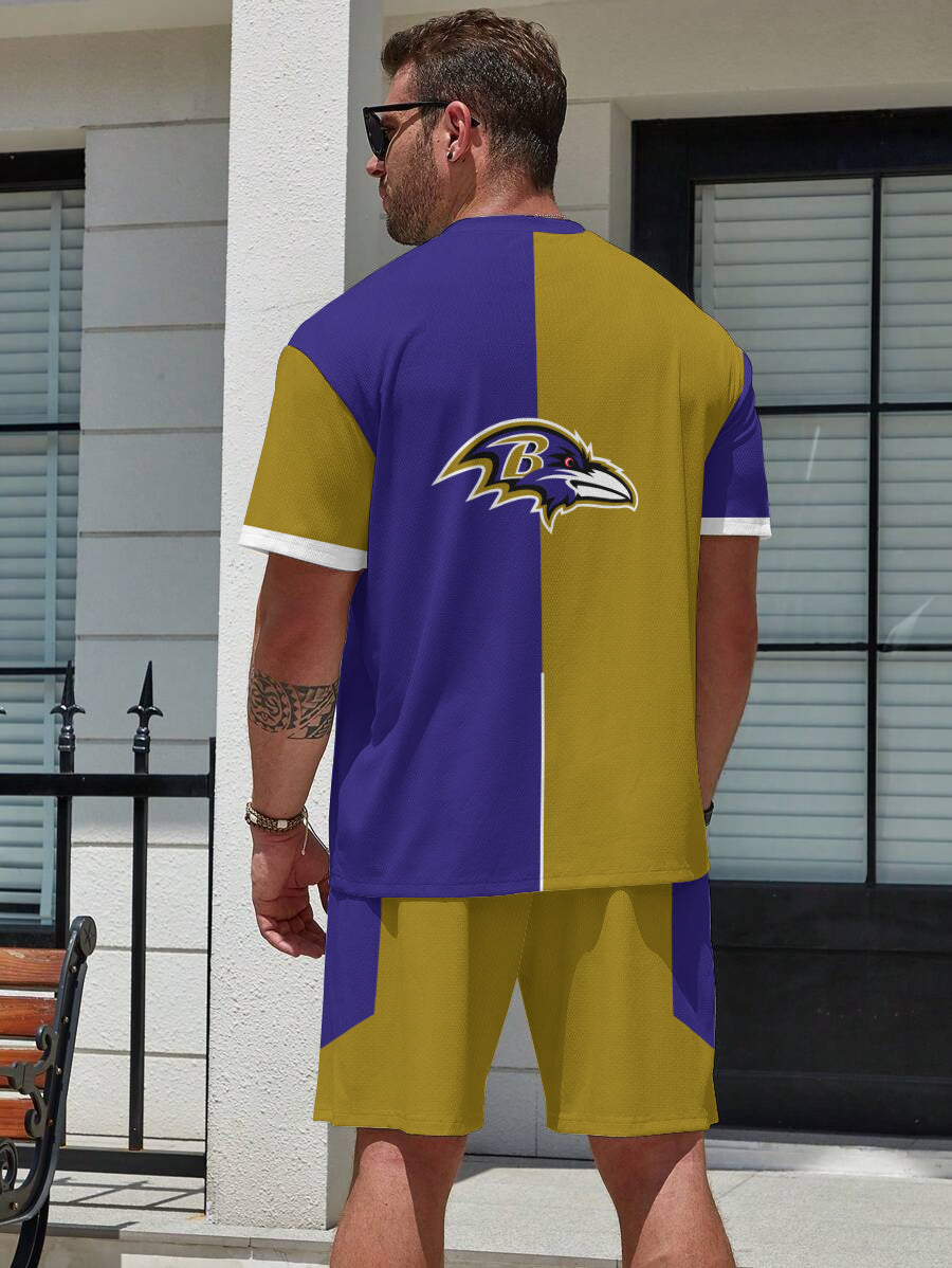 Baltimore Ravens  Limited Edition Top And Shorts Two-Piece Suits