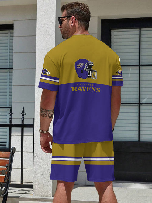 Baltimore Ravens Limited Edition Top And Shorts Two-Piece Suits