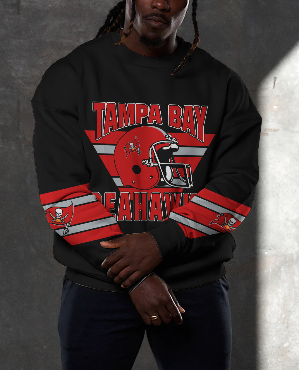 Tampa Bay Buccaneers 3D Limited Edition Crew Neck sweatshirt