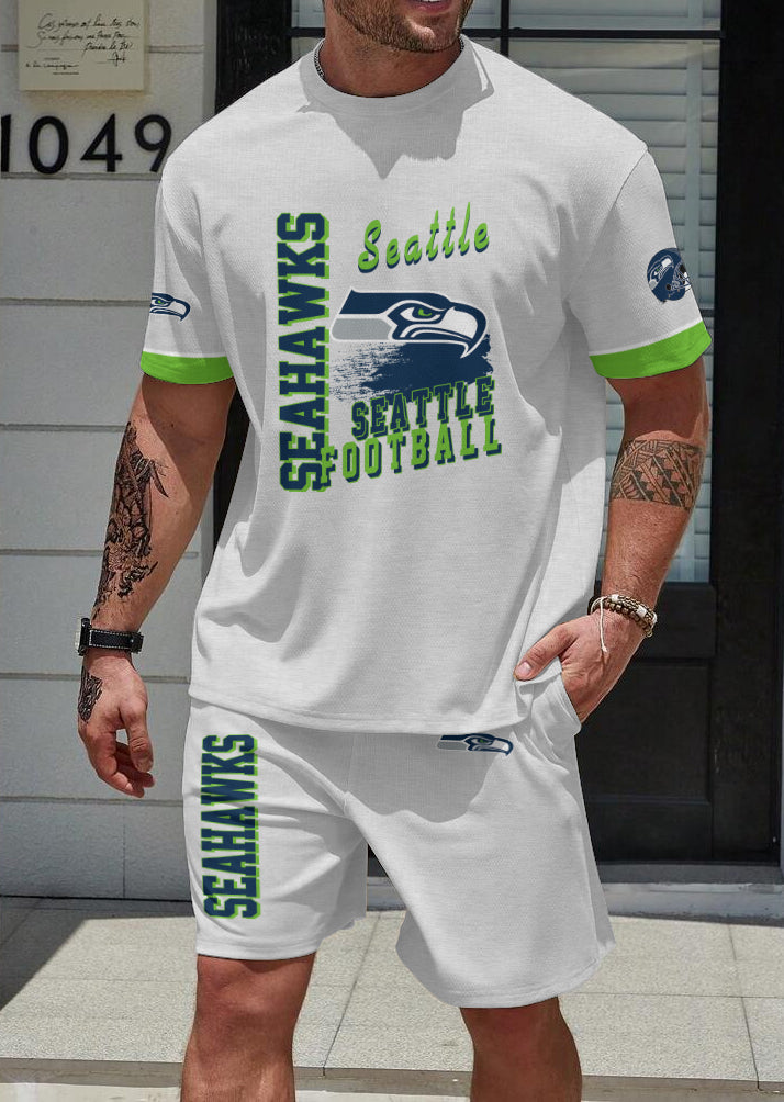 Seattle Seahawks Limited Edition Top And Shorts Two-Piece Suits