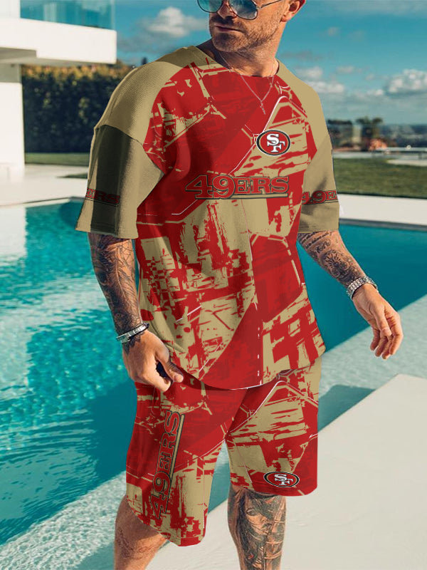 San Francisco 49ers Limited Edition Top And Shorts Two-Piece Suits