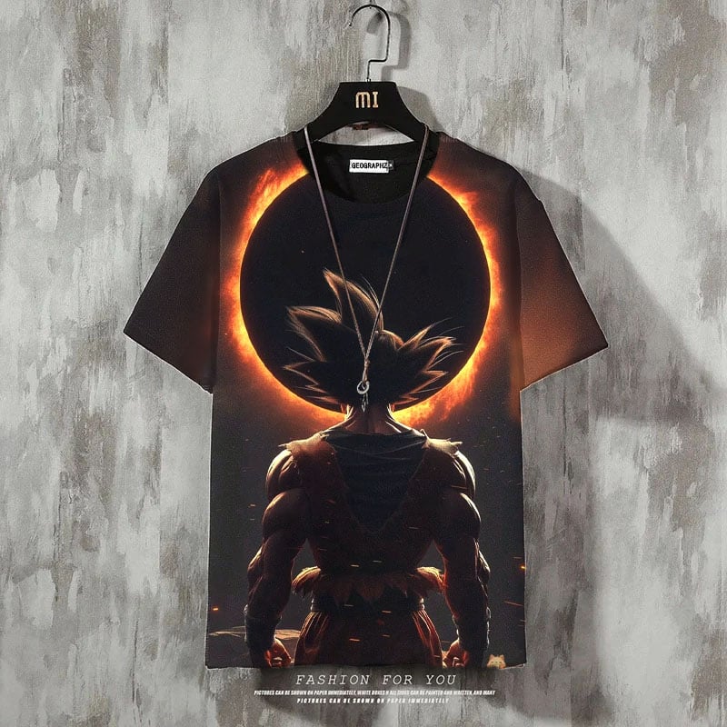 Men's Fashion Print Casual Short Sleeve T-Shirt