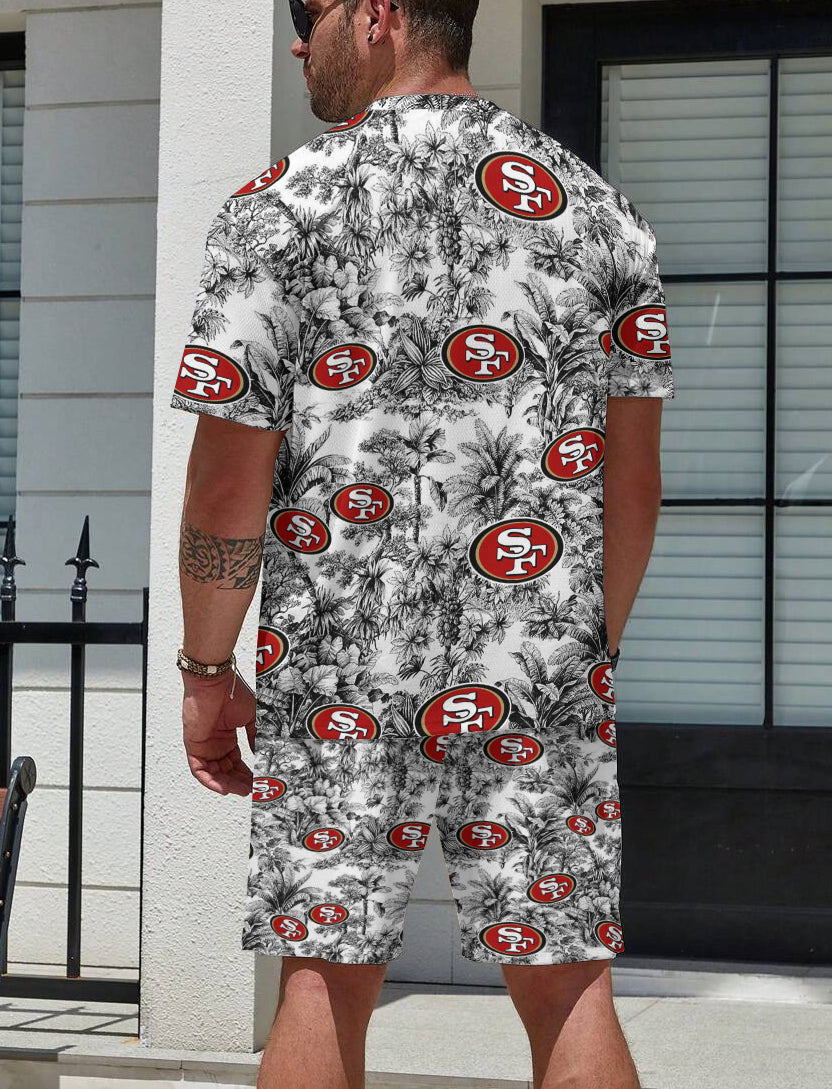 San Francisco 49ers Limited Edition Top And Shorts Two-Piece Suits