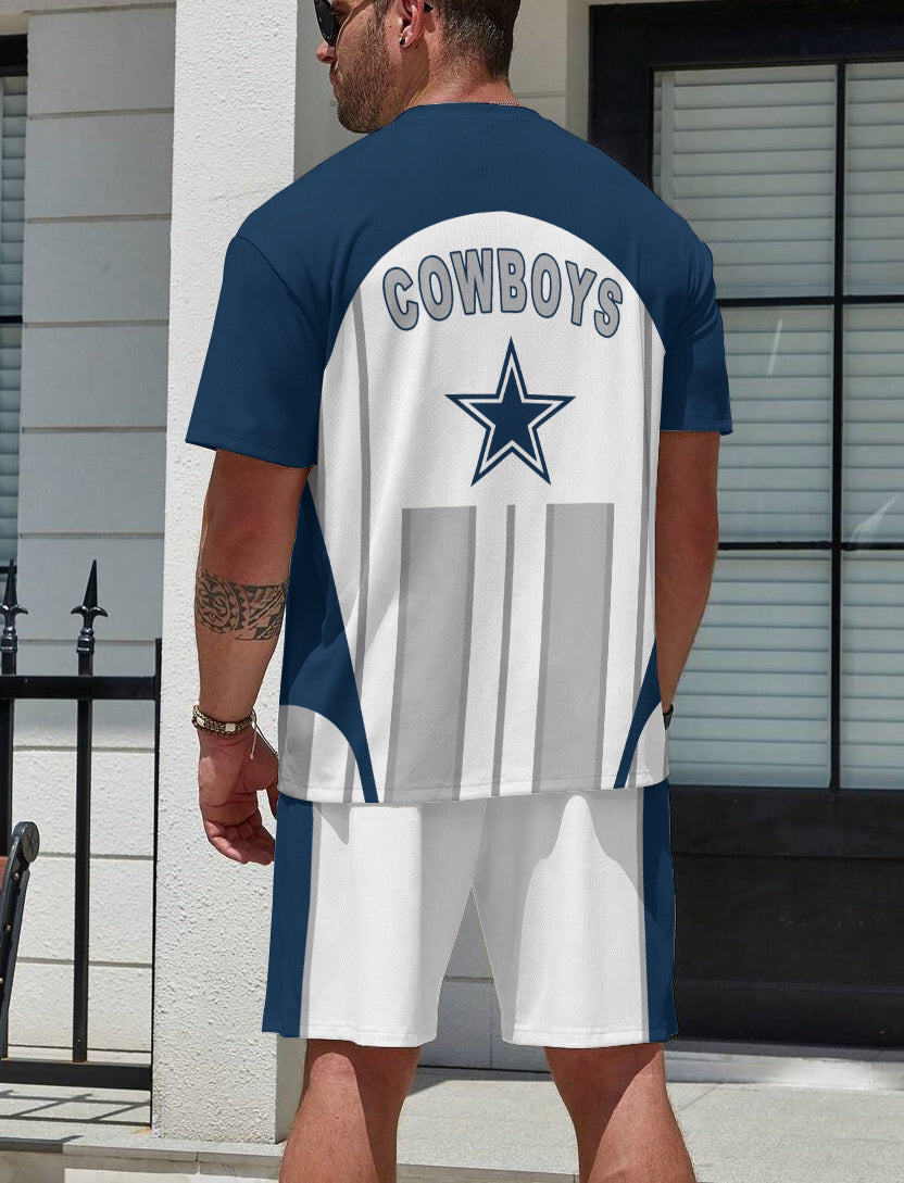 Dallas Cowboys  Limited Edition Top And Shorts Two-Piece Suits