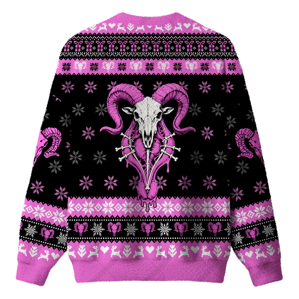 JOY TO THE FLESH UGLY CHRISTMAS SWEATSHIRT — image 2