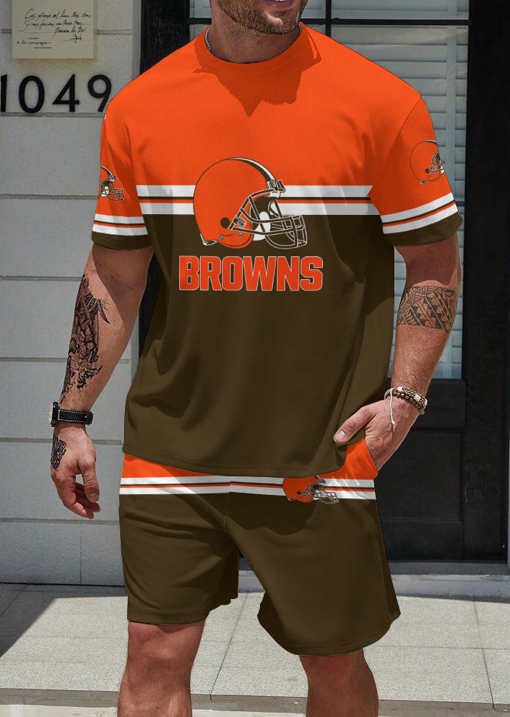Cleveland Browns Limited Edition Top And Shorts Two-Piece Suits