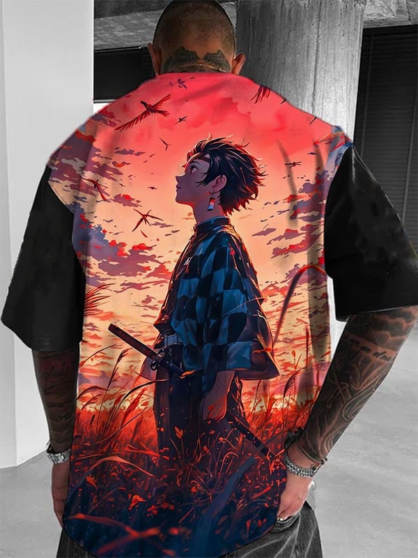 New Fashion Japanese  T-shirt