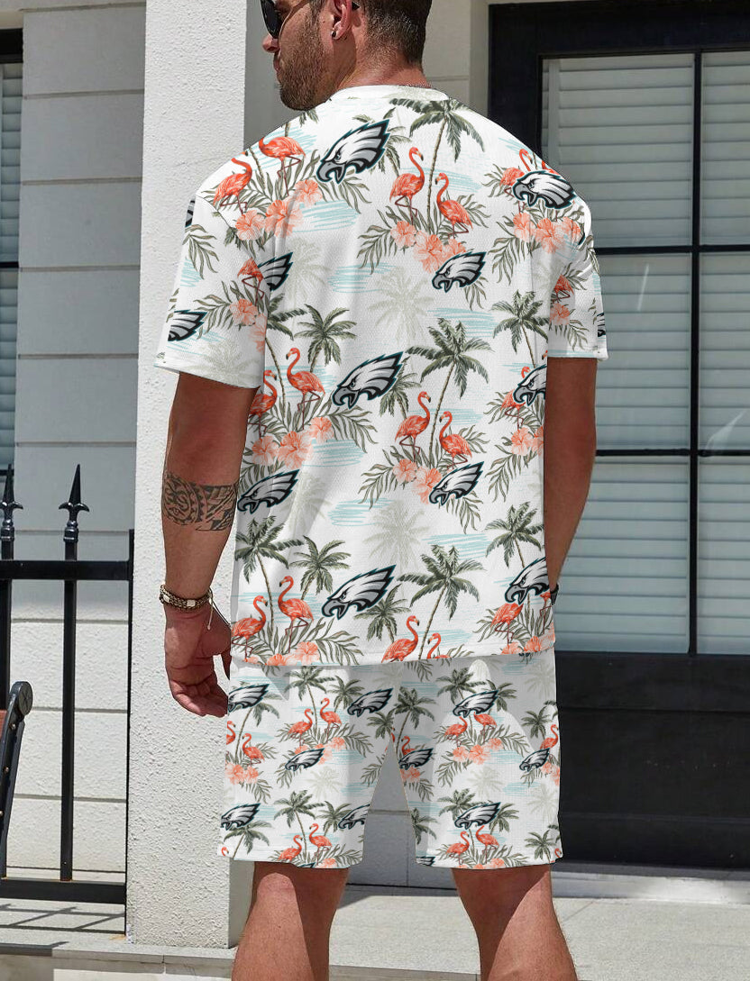 Philadelphia Eagles Limited Edition Top And Shorts Two-Piece Suits