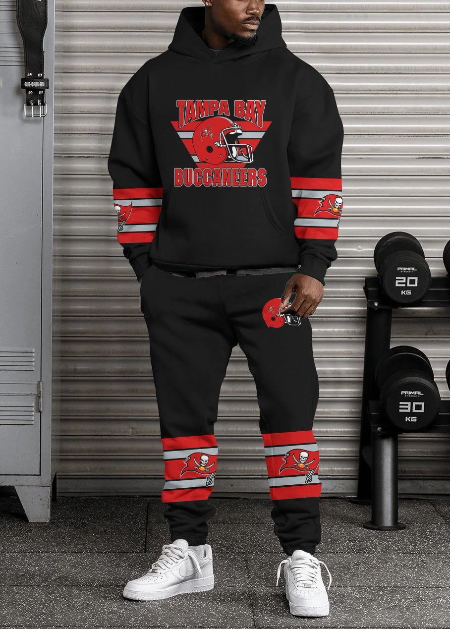 Tampa Bay Buccaneers 3D Printed Pullover Hoodie And Sweatpant 2pcs Tracksuits