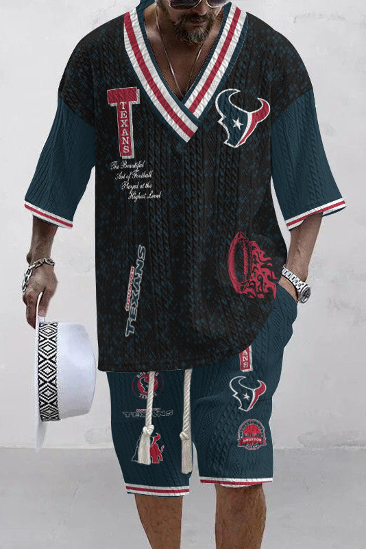 Houston Texans Limited Edition Top And Shorts Two-Piece Suits