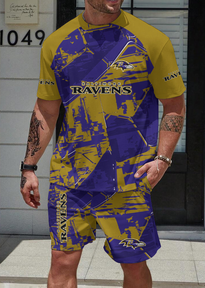 Baltimore Ravens Limited Edition Top And Shorts Two-Piece Suits