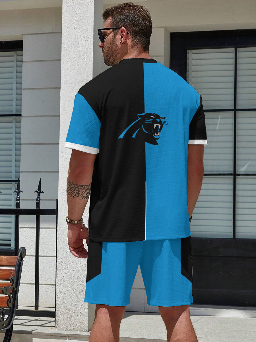 Carolina Panthers  Limited Edition Top And Shorts Two-Piece Suits