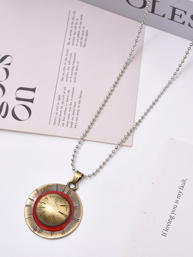 Men's Vintage Hip Hop Compass Viking Stainless Steel Necklace