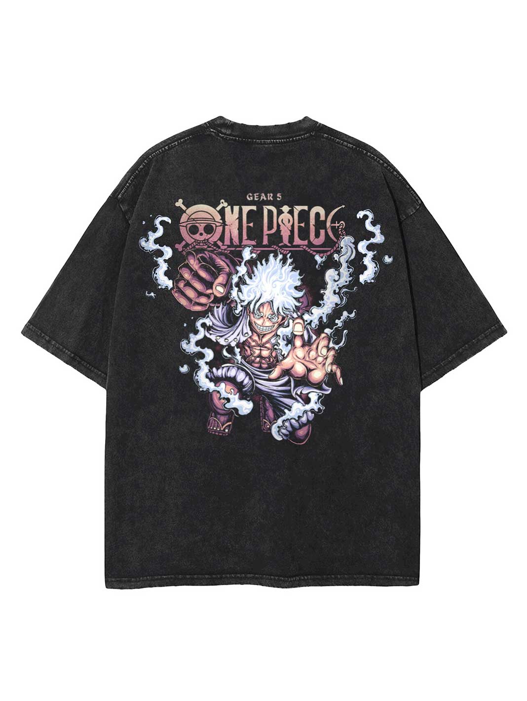 Sun God Luffy 2-Sided Vintage Tee