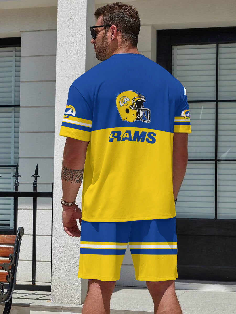 Los Angeles Rams Limited Edition Top And Shorts Two-Piece Suits