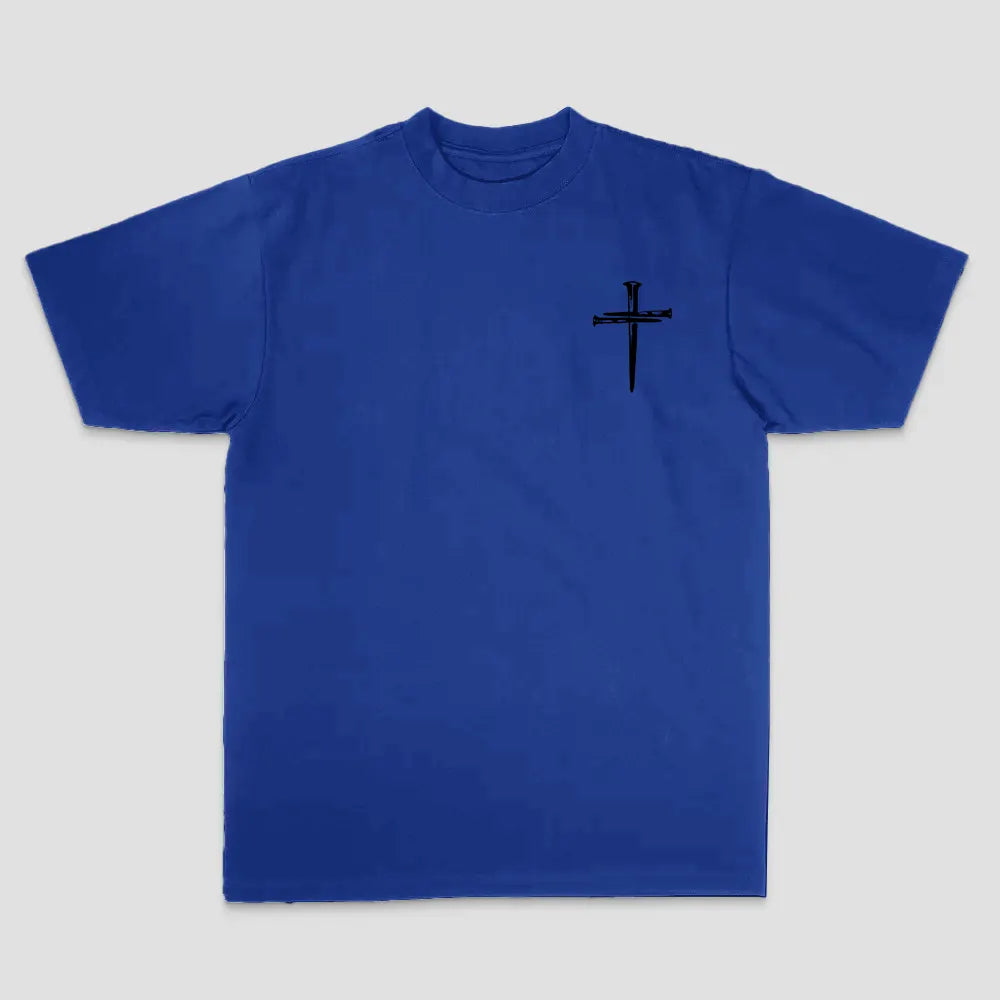 If You Bring Up My Past You Should Know That Jesus Dropped The Charges Printed Men's T-shirt