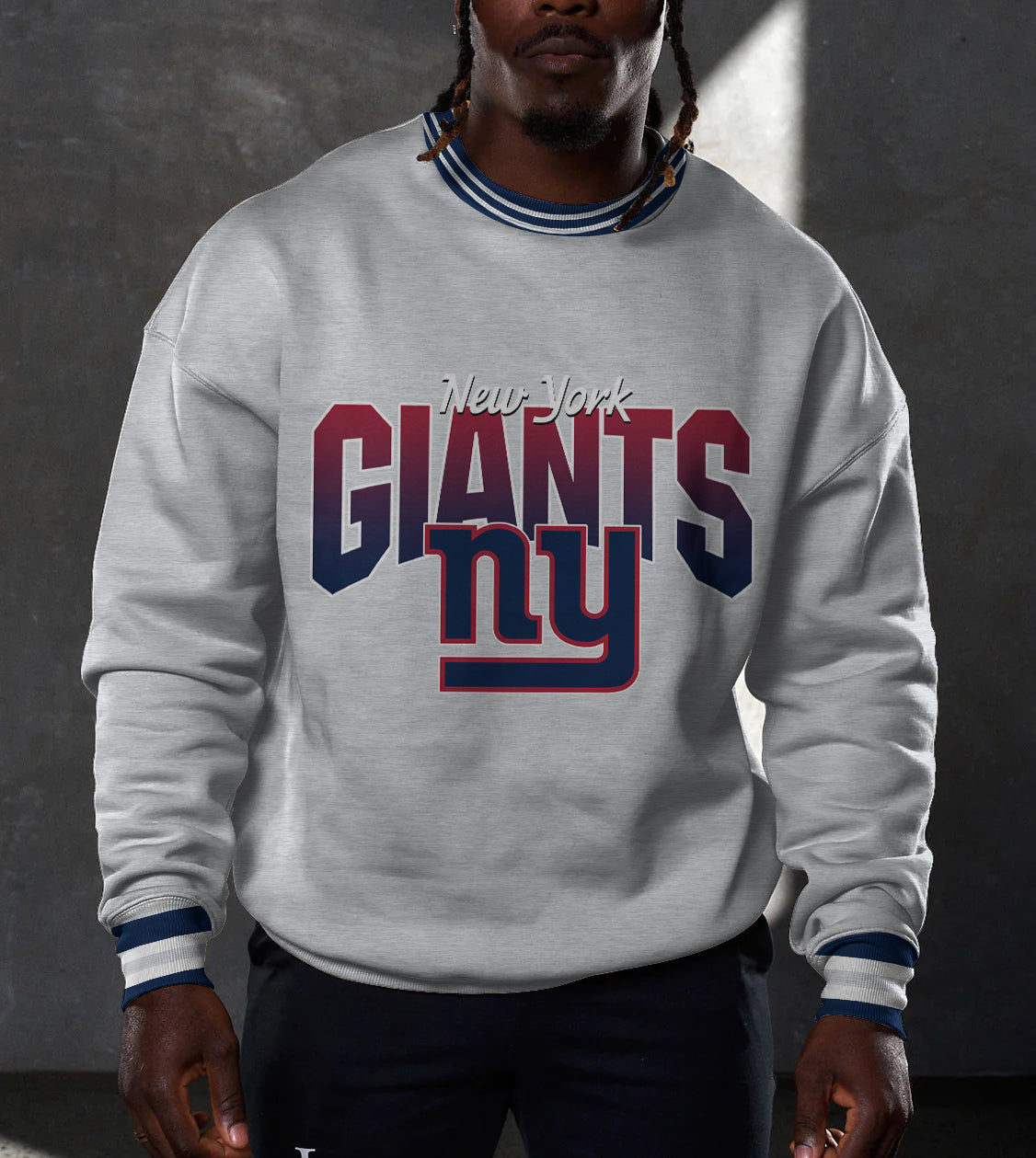 New York Giants 3D Limited Edition Crew Neck sweatshirt