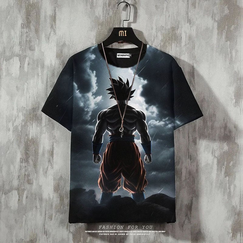 Men's Fashion Print Casual Short Sleeve T-Shirt
