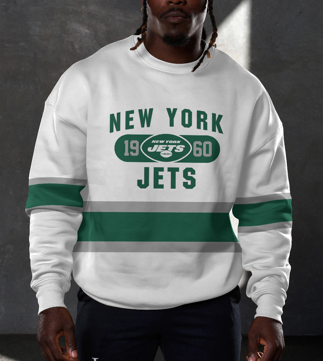 New York Jets 3D Limited Edition Crew Neck sweatshirt