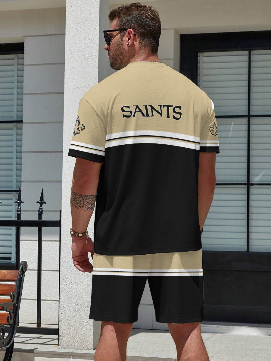 New Orleans Saints Limited Edition Top And Shorts Two-Piece Suits