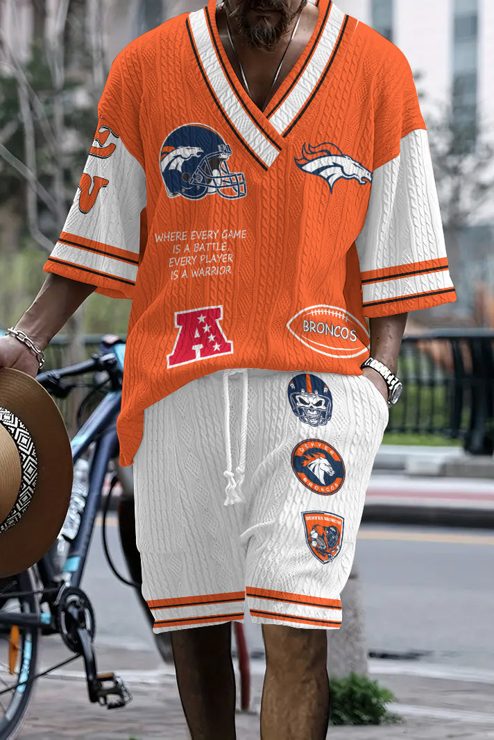 Denver Broncos
 Limited Edition Top And Shorts Two-Piece Suits