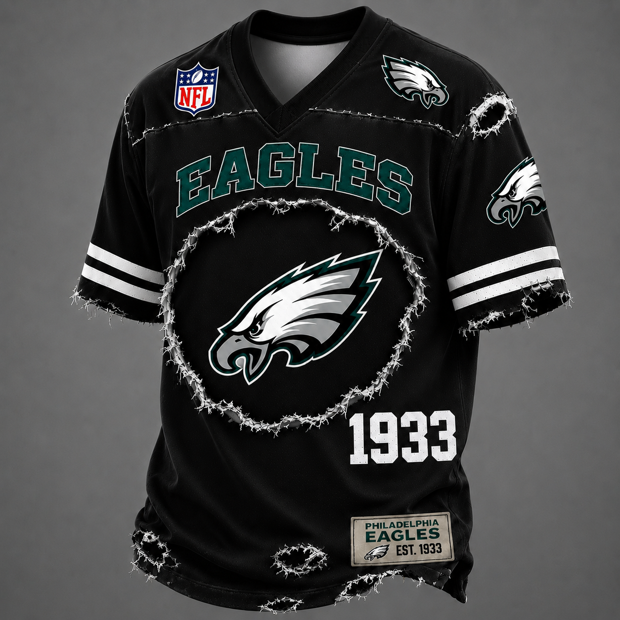 PE x NFL Luxury Classic T-shirt DDT 140526 TTTZ