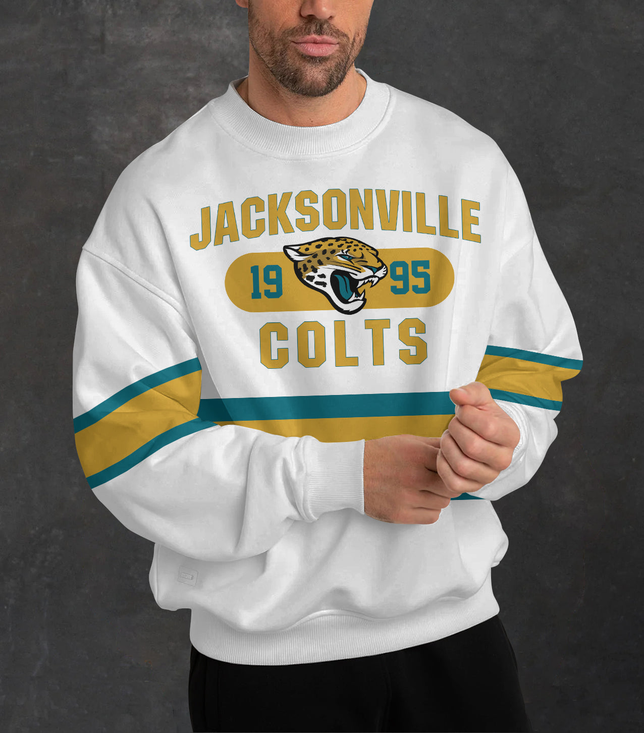 Jacksonville Jaguars 3D Limited Edition Crew Neck sweatshirt